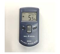 Moisture Meter, Digital Inductive Wall Wood Moisture Meter Large LCD Display Timber Damp Detector 10 Grade Density Measure Tools