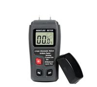 Moisture Meter, Digital Wood Moisture Meter Professional 0~99.9% Hygrometer Portable Instrument LCD Display Timber Detector MT10,for Firewood Paper