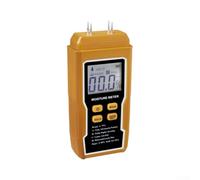 Moisture Meter for Wood Drywall Paper - Digital Humidity Detector with ±0.5 Accuracy 3 Modes LCD Display Auto Off Flooring for Lumber Bricks Construction DIY Projects (Yellow)