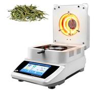Moisture Meter, Heating Moisture Analyzer with 5-Inch Touch Screen, 120g Capacity & 0.005g Precision, Lab Balance Analyzer for Granular, Powdery, Flake Samples