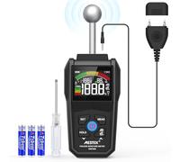 Moisture Meter,MESTEK Damp Meter,2 in 1 Damp Meter for Walls Pin & Pinless with Color LCD and Audible Alarm, Detects 20-40mm of Wall, Wood, Masonry, Concrete and Other Building Materials
