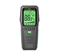 Moisture Meter MT-10 EMT01 Wood Moisture Meter Wood Humidity Tester Hygrometer Timber Damp Detector Tree Density Digital Tester Grey(MT28 Inductive)