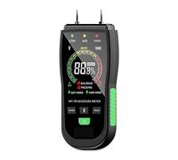 Moisture Meter, MT-19 Wood Moisture Meter Digital Humidity Meters Wall Hygrometer Timber Damp Detector Building Humidity(MT19C)