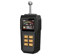 Moisture Meter, Non-Destructive Wall Damp Detector with Buzzer Alarm, HD Screen, 40mm Depth, ±2.5% Accuracy for Concrete, Brick, Plaster - Reliable Dryness Testing Tool