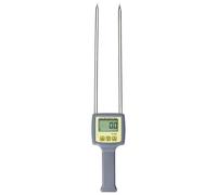Moisture Meter, Portable Digital Moisture Meter for Paper Grain Coffee Cotton Double Needle Tester with Backlight Convenient Reading Display