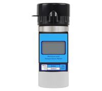 Moisture Meter, Portable Grain Moisture Meter with LCD Digital Display Hygrometer for Coffee Wheat and Corn