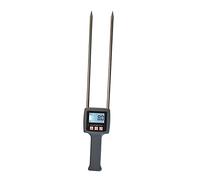 Moisture Meter, Portable Hay Moisture Meter for Forage Grass, Leymus Chinensis, Emperor Bamboo Grass, Testing Fibre,Cereal Straw