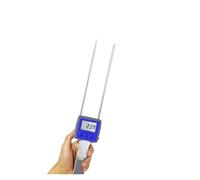 Moisture Meter, Wood Sawdust Moisture Tester 0-80% Professional Tobacco Wood Chips Moisture Meter LCD Digital Hygrometer for Woodworking