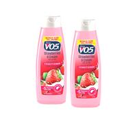 Moisture Milks Conditioner Cream 12.5 oz Strawberries by Vo5 (Pack of 2)