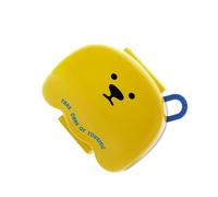 Moisture Proof Holder Food Grade PET Leak Proof Transparent Case with Divided Compartments for Travel and Home Multi-Compartment Medicine Box Clear with PET Sticker