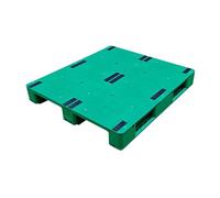 Moisture-proof Stackable Plastic Pallets Durable Warehouse Storage Solutions Basement Market and Inventory Management