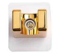 Moisture Resistant Shower Head Holder Strong and , Perfect for Humid Environments (Gold )