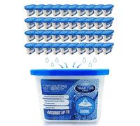 Moisture Trap Car Dehumidifier Disposable Tub - High Performance Moisture Absorber Tubs - Absorbs Up to 500ml - Interior Dehumidifiers for Home and Car Accessories (PACK OF 40)