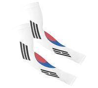 Moisture Wicking Cooling Compression Arm Sleeves for Men Women for Daily Wear Stretchy for Most Arms National Flag of The Democratic People's Republic of Korea