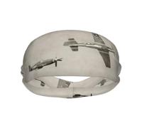 Moisture Wicking Performance Fabric World War 2 Aircraft Airplane Sports Sweatband