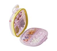Moistureproof Daily Pills Case with Individual Sections Storage Container Perfect for Home Use or Vacation Essential Portable Medicine Box