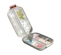 Moistureproof Daily Pills Case with Individual Sections Storage Container Perfect for Home Use or Vacation Essential Weekly Pills Organiser