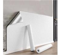 MoistureResistant SelfAdhesive Thermal Insulating Wallpaper Roll Waterproof Wall Protector for Kitchen & Interior Walls White 50x5000cm