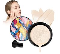Moisturising CC Cream, 2025 New Mushroom Head CC Cream Foundation, Brightening Pigment Liquid for Hydrating and Long-Lasting Coverage (Ivory, 20g)