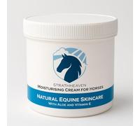 Moisturising Cream for Horses with Aloe Vera & Vitamin E - Soothes Mallenders & Sallenders - Skin Cream for Dry, Cracked, Irritated Skin - Natural Equine Skincare - Fast-Absorbing, Non-Greasy Formula