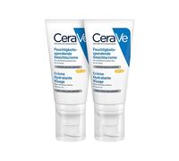 Moisturising Face Cream with SPF 25 for Normal to Dry Skin, with Hyaluronic Acid and 3 Essential Ceramides, 2 x 52 ml