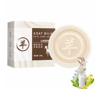 Moisturising Goats Milk Soap Bars, Organic Soap Bar 100g, Solid Soaps for Skin Hair Body Face Cleansing, Gentle Cleansing Milk Skincare (1)