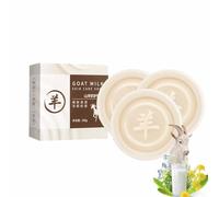 Moisturising Goats Milk Soap Bars, Organic Soap Bar 100g, Solid Soaps for Skin Hair Body Face Cleansing, Gentle Cleansing Milk Skincare (3)