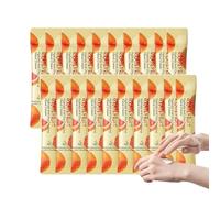 Moisturising Hand Cream, Moisturising Smoothing Hand Cream, Portable Single Doses, Intensive Moisture for Dry Hands, Provides Soft Smooth Skin All Day (20 Pieces, Grapefruit)