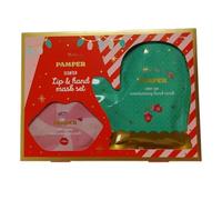 Moisturising lip and hand Mask Set with Hydrating Formulas Nourishing Foot and Hand Treatments Softening Lip Mask Sheet for Pampering and Relaxation Care (Pack of 1(Lip & hand mask))