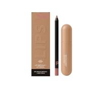 Moisturising Lip Gloss & Liner Duo with Niacinamide and Hydrolysed Collagen - Smooth Finish for Soft, Defined Lips-Vanilla latte (1pcs)