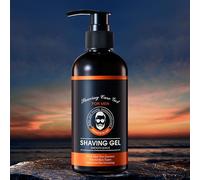 Moisturising Shaving Mousse, Travel Shaving Gel with Moisturising Ingredients, Shavings Foam for Men and Women, Natural Soothe & Cleanse Skin (Shaving Gel 210ml)