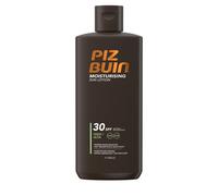 Piz Buin Moisturising Sun Lotion SPF 30 (200ml), Water-Resistant Piz Buin 30 Sunscreen with Advanced UVA/UVB Protection, Skincare with Glycerin and Feverfew PFE Plant Extract