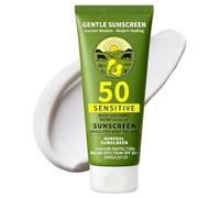 Moisturizer with Sunscreen, SPF 50 Gentle Fast Absorption, 2.3x1.5x5.9 Inches Hydration Nourishing Sun Cream with Cap, UV Protection Lotion Base, Face Body Outdoor Travel Beach Vacation, Business Trip