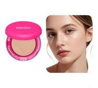 Moisturizing Balm Foundation Lightweight Smooth Coverage Even Skin Tone for Oily Dry Mixed Skin Natural Finish 8g(B)