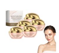 Moisturizing Brightening Concealer Smooth Tone Up Cream with Niacinamide & Hyaluronic Acid - Illuminating Concealer for All Skin Types Including Sensitive Skin, Under Eye Brightener (5 boxes)