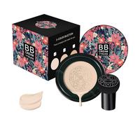 Moisturizing Face Makeup Foundation - BB Cream Air Cushion Base, Lightweight Concealer Hydrating | Natural Smooth Coverage Foundation, Skin Perfecting Long Lasting Finish With Radiant Glow, Mushroom