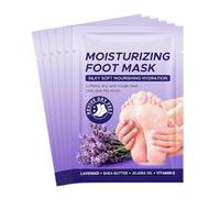 Moisturizing Foot Wrap | 6-Pair Softening Callus Remover | Skin Care Callus Remover Foot Socks | for Men Women Runners Dry Cracked Dead Sensitive Daily Travel