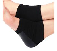 Moisturizing Heel Sock - Moisturizing Spa Socks | Toe Free Spa Sock for Foot Care | Moisture Wicking Socks for Cracked Heels | Open Toe Socks Heel Socks