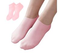 Moisturizing Heel Socks - Comfortable Gel Heel Socks | Flexible Silicone Sock | Reliable Foot Sleeves Suitable for Cracked Heels, Daily Foot Care, Night Moisturizing, and Spa at Home