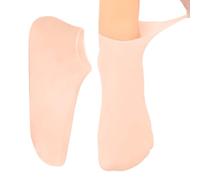 Moisturizing Heel Socks - Comfortable Gel Heel Socks | Flexible Silicone Sock | Reliable Foot Sleeves Suitable for Cracked Heels, Daily Foot Care, Night Moisturizing, and Spa at Home