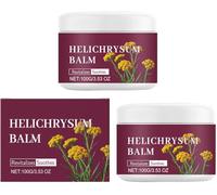Moisturizing Helichrysum Balm, Repairs Skin & Smooths Fine Lines, Restoration Cream with Extracts for Thin, Fragile and Aging Skin