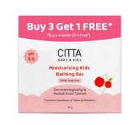 Moisturizing Kids Bathing Bar for Sensitive Skin Kids Bathing Bar Cleansing Moisturizing 100% Soap Free Tear-Free pH balanced Enriched With Olive Oil Vitamin E Infused With IFRA-Certified Cherry