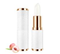 Moisturizing Lip, Hydrating And Nourishing Colorless Lipstick, Three Fruit Flavors Orange Peach Strawberry, Long Lasting Moisturizing, Gifts for Women (B)