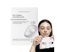Moisturizing Mask, Deep Nourishing, Mild Facial Film, Hydrating Skin Soothing Formula, Convenient 4 Pieces Pack for Women, Girls, Daily Skin Care Routine, 7.48 Inches