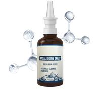 Moisturizing Nasal Spray 60ml Portable Congestion Soothing Liquid | Moisturizing Nose Cleaner Mist for Adults, Home, Travel