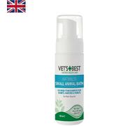 Moisturizing No Rinse Waterless Bath Foam for Small Pets - Vet Approved 150ml