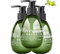 Moisturizing Olive Elasticizer for Curl Care, Elastin Moisturizing Styling and Hair Care Olive 180ml Curly Conditioner, Natural Hair Moisturizer for Curly Hair Conditioning (3Pcs)