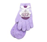 Moisturizing Socks and Gloves Set | Purple Fuzzy Socks and Gloves with Aloe and Vitamin E for Women | Women's Gifts for Self-Care