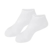 Moisturizing Socks Overnight Spa Cotton Socks Treatment Intensive Repair Dry Cracked Feet White XL