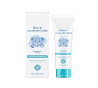 Moisturizing Sunscreen Lotion, Mineral - Based for Babies, Control Of Oil,Kids & Family Balm, Swim Water-Resistant, Safe & Sensitive - Skin Friendly Protection